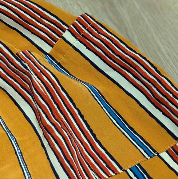 NASTY GAL Stripe On Cue Summer Resort Vacation Maxi Dress, Size US 4 - Picture 9 of 15